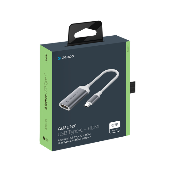Мультипорт Deppa 73120 Type-C to HDMI
