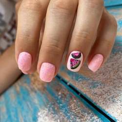 Swanky Stamping, Пластина 074 арбуз