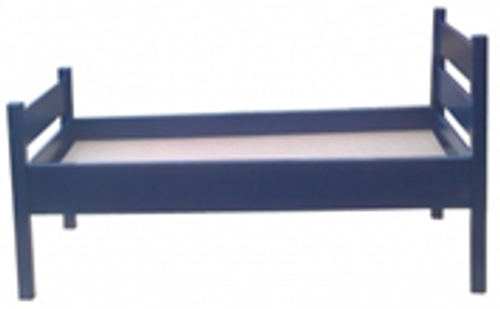 Кровать массив цветная, 1440*640*600