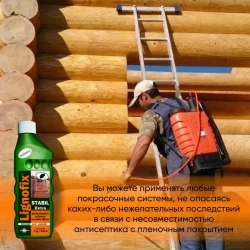 Lignofix Stabil Extra, антисептик для древесины, бесцветный, концентрат, 1 кг