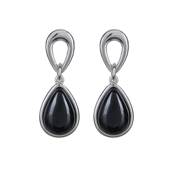 Серьги Possebon Agata Preto A0381.4 S