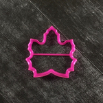 Трафарет школьный №4 Кленовый лист / Первое сентября