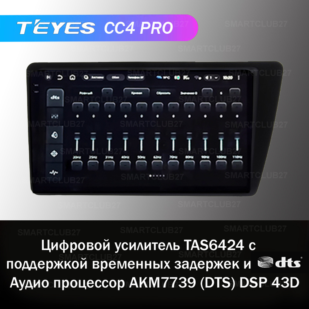 Teyes CC4 Pro 9" для Honda Civic 2001-2006