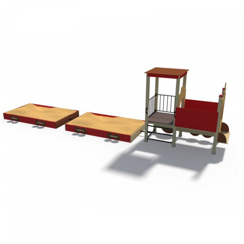 Песочный дворик Паровозик ИО 03170