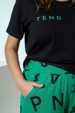 Пижама женская штаны+футболка к/р Имидж-2 К-642