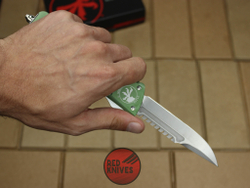 Нож Microtech Troodon B/E Green А+++ 138-10GRBE