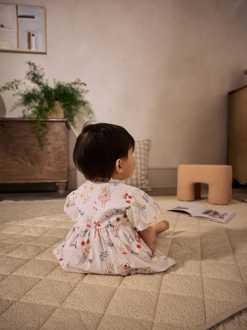 Платье для девочки Next AA8-199, Белый, Розовый