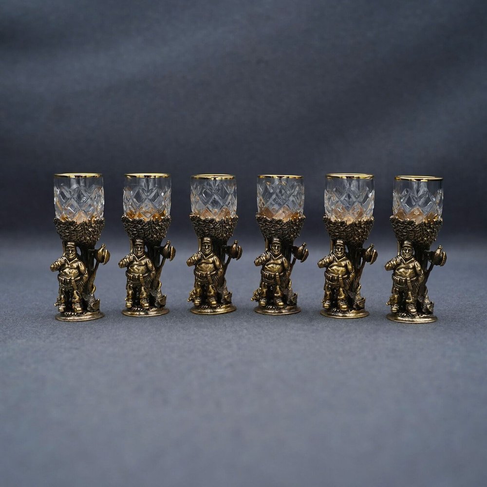 Подарочный набор стопок "Охотник" 6 шт.