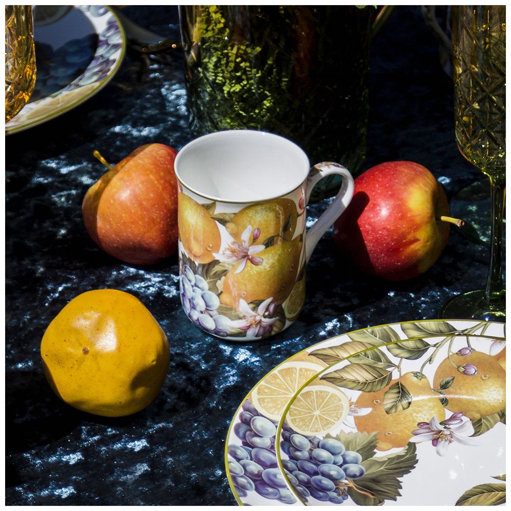 КРУЖКА LEFARD "ФРУКТЫ" 350 МЛ (КОР=48ШТ.)