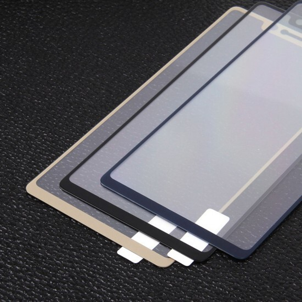 Защитное стекло для Xiaomi Mi8 SE на полный экран, 009288 Синий