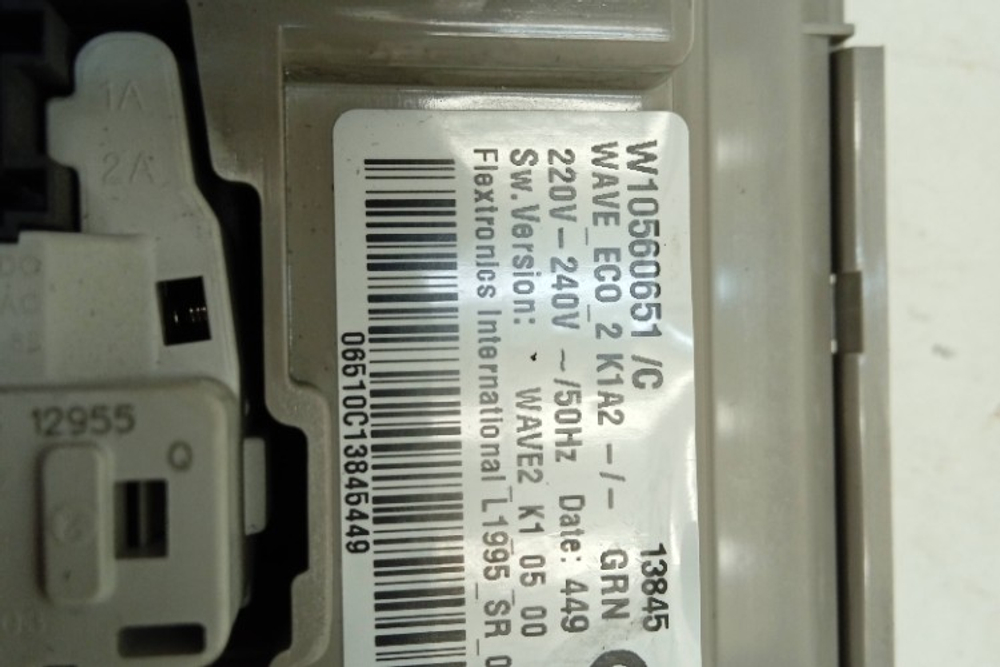 AWS63013 кт136 Электронный модуль для стиральной машины Whirlpool W10560651 б/у