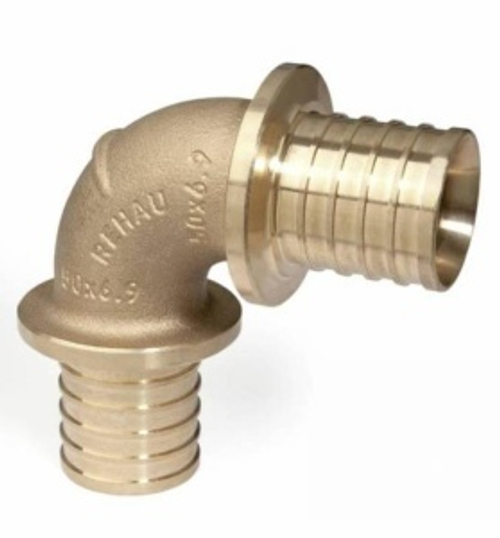 Угалок 20*20 х 2,8 "Rehau" (бронз) 10/50