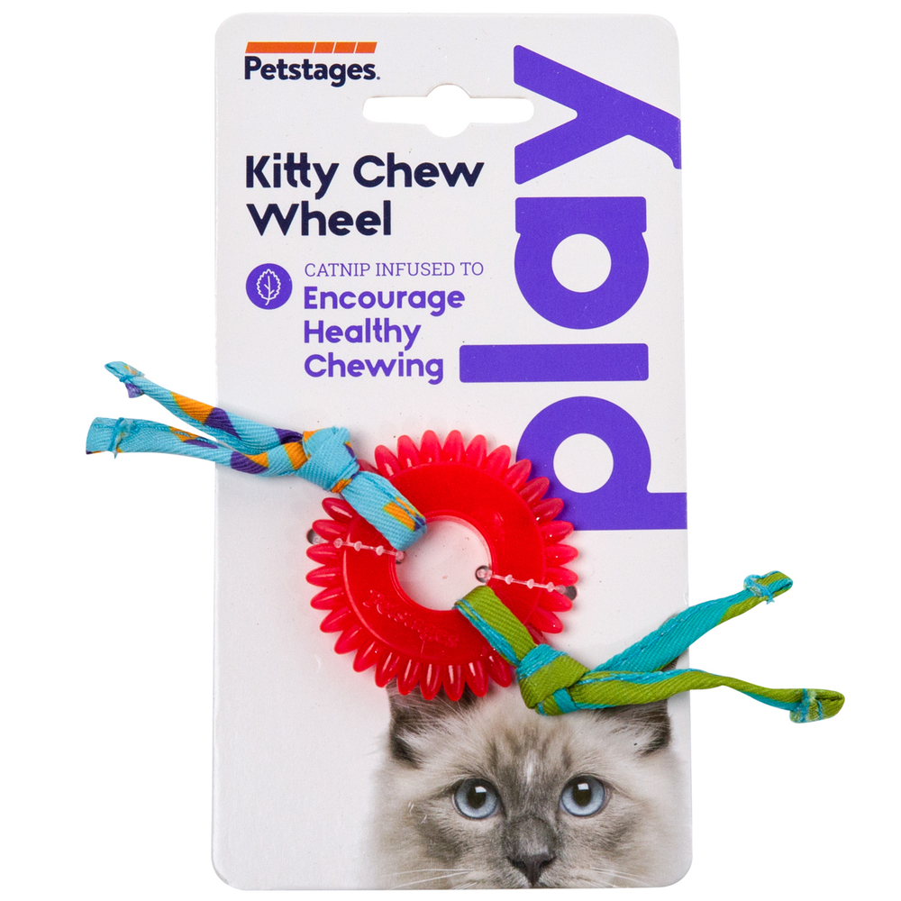 Petstages игрушка для кошек Dental "ОРКА колесико"