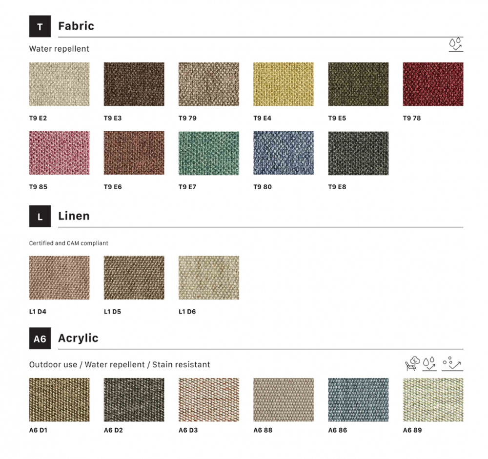 Кресло пластиковое с обивкой Hug