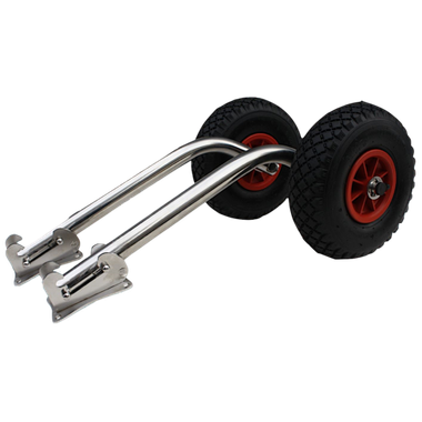 Транцевые колеса тип Быстросъёмные (НДНД) Тритон Без чехлов НЕРЖ. Удлин.(за пару) 331ТА