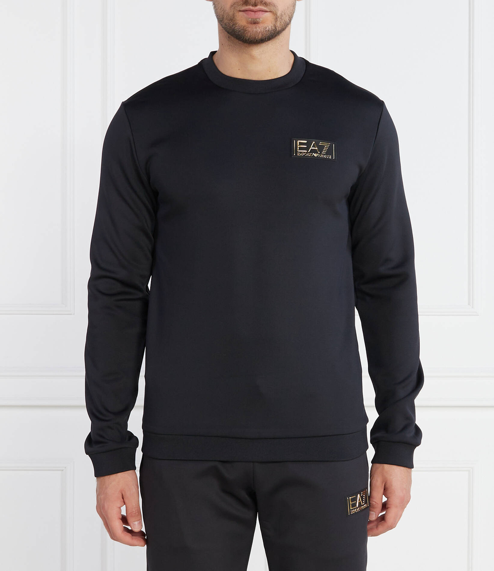 Худи EA7 - черный(6RPM35 PJRZZ)