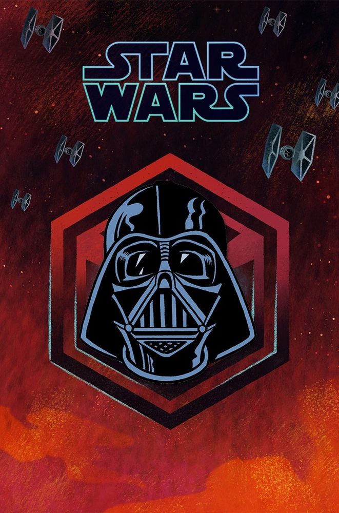 Металлический пин &quot;Star Wars Dark Side Darth Vader&quot;