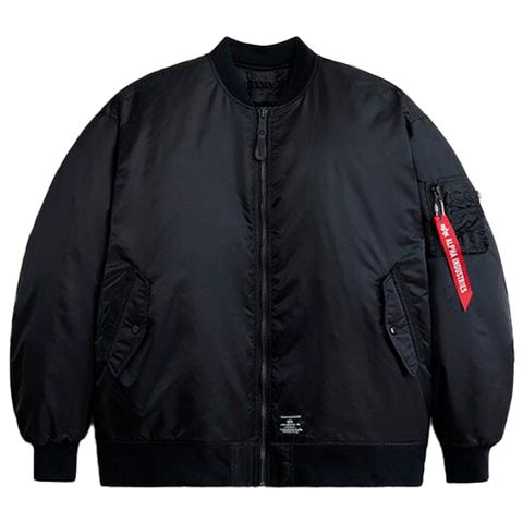 Бомбер Oversized MA-1 Mod Bomber Jacket W Black (Черный)