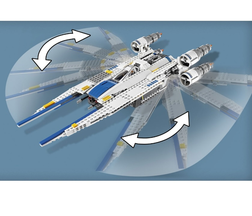 LEGO Star Wars: Истребитель U-Wing Повстанцев 75155 — Rebel U-wing Fighter — Лего Стар варз ворз Звёздные войны
