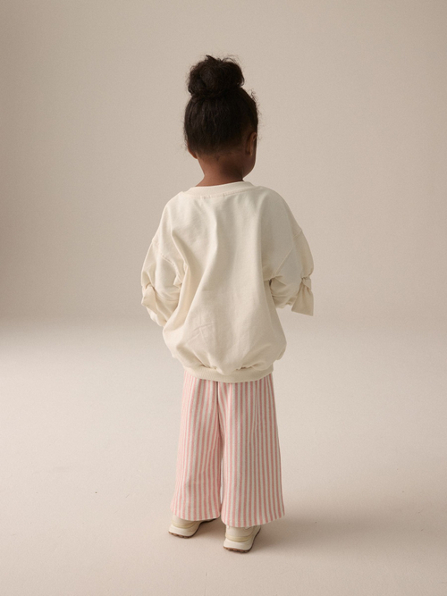 Толстовка и брюки в комплекте для девочки Next E54-938, Розовый, Молочный