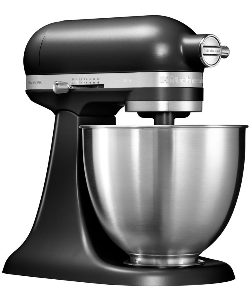 KitchenAid Mini Миксер настольный планетарный 3.3л, матовый черный