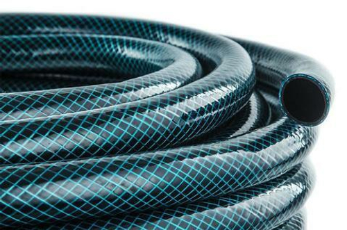 Шланг QUATTRO ELEMENTI Cristallino садовый для воды 5/8" 25м армированный, толщина стенки 3,0мм, силиконовый