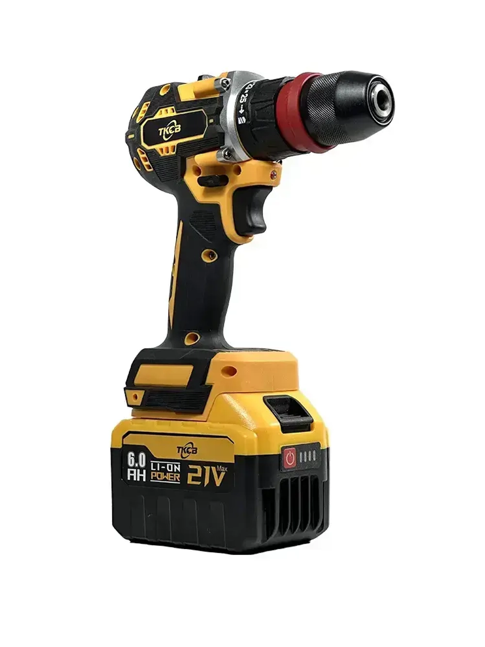 шуруповерт аккумуляторный TKCB,21 В, 280 Нм, 6 Ач,2 АКБ