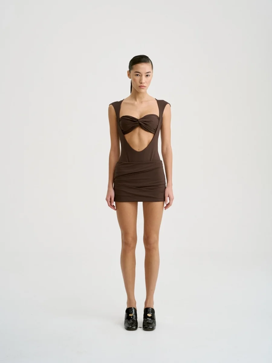Боди Bodysuit RUFO, Коричневый