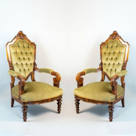 Винтаж: Кресла в стиле Луи-Филипп