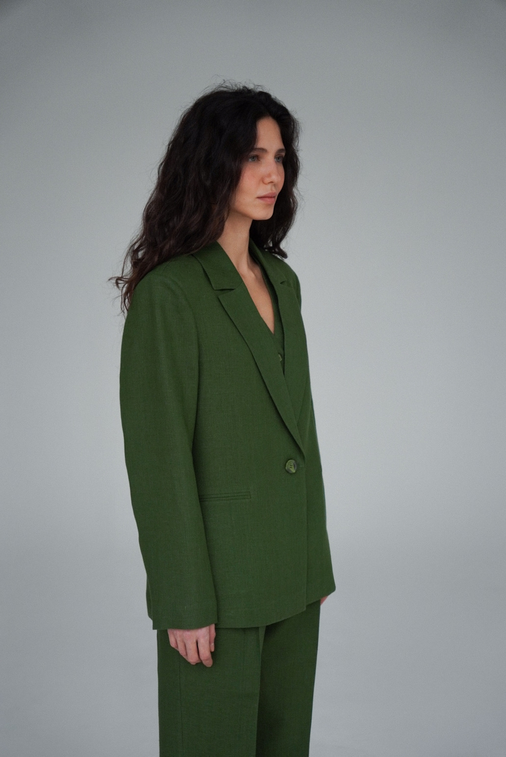 Пиджак Мари изо льна 100%
