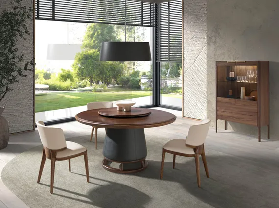 Стул 4206 из кремовой экокожи