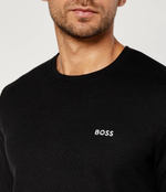 Футболка Waffle BOSS BLACK - черный(50480834)