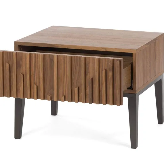 Прикроватная тумба Moderna 60х45 см, шпон ореха