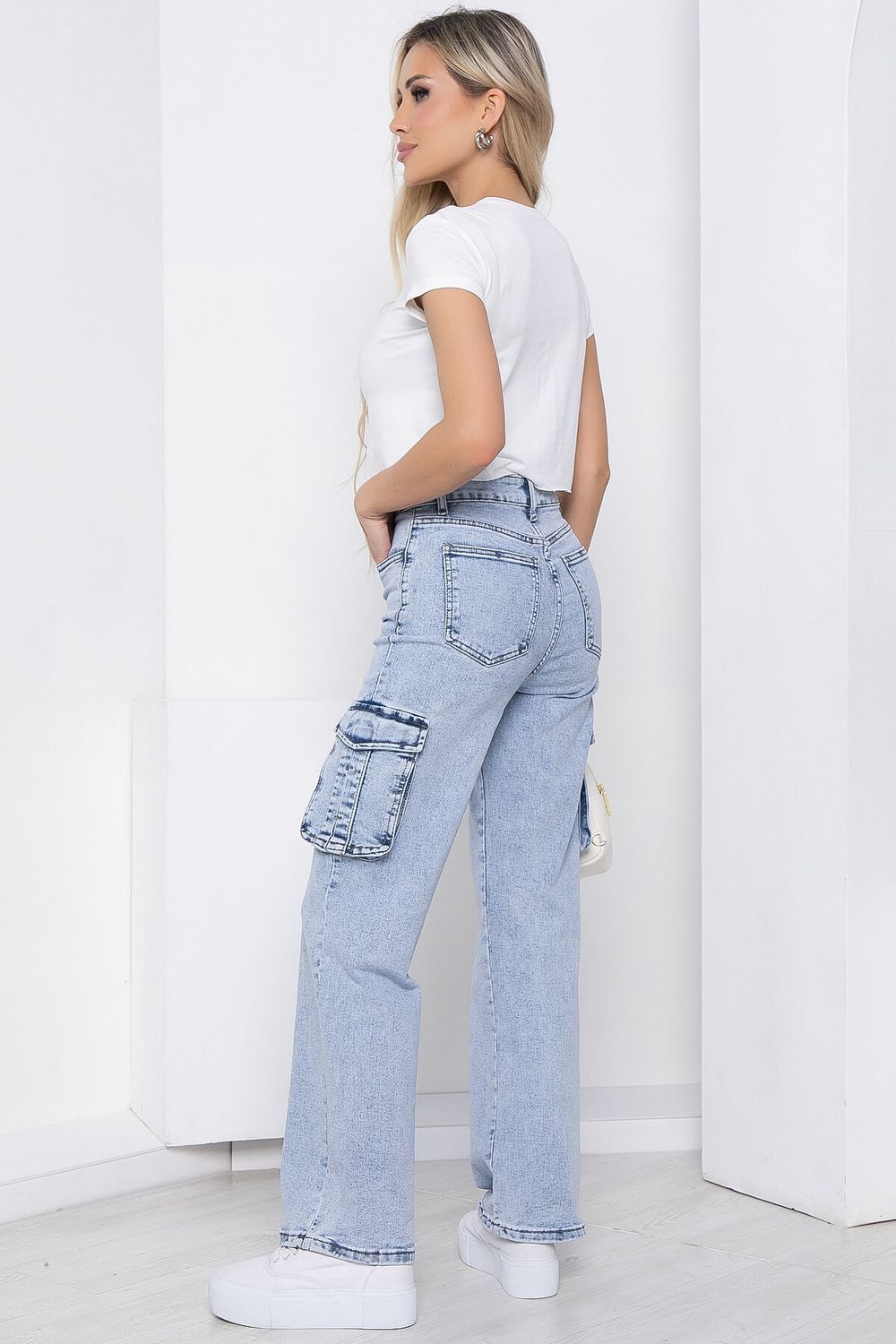 Джинсы "Артемиса" (голубые) Б8608 LT Collection