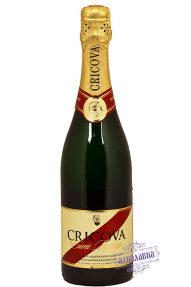 Крикова. Вино игристое белое Брют Престиж. 0,75 Л