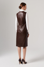 51644 Платье женское (шоколадный)