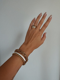 enamel cuff bracelet