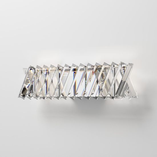 101005 LED / настенный светильник / никель хрусталь Strotskis