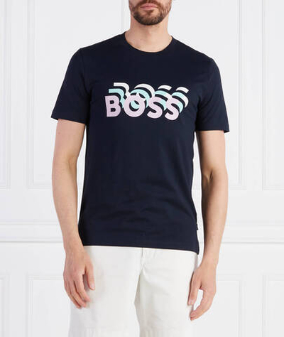 Футболка Tessler 187 BOSS BLACK - черный(50489581)