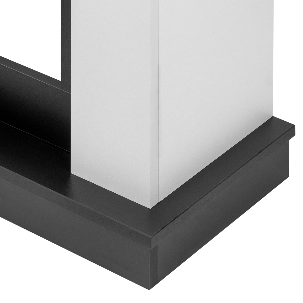 Каминокомплект:Биокамин Firelight BFP/P-3020+Портал Canto Long белый, черный