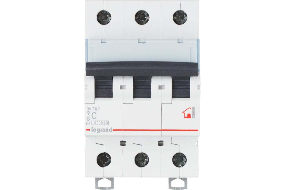 Автоматический выключатель B20A 3П 6000/10kA Tx3 Legrand