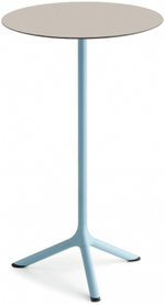 Стол ламинированный барный Scab Design Tripe, голубой, тортора