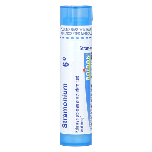 Boiron, страмоний, 6C, для улучшения качества сна, 80 гранул