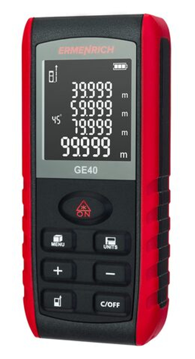 Лазерная рулетка Ermenrich Reel GE40