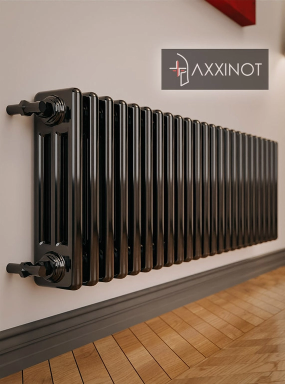 Axxinot Sentir 3037 - трехтрубный трубчатый радиатор высотой 370 мм, боковое подключение
