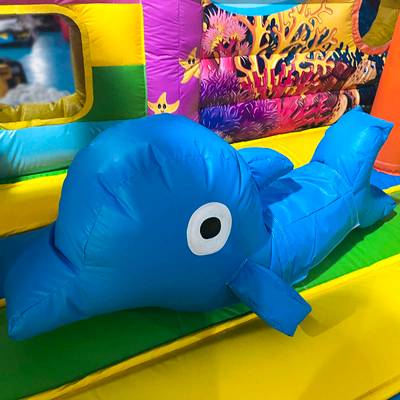 Коммерческий надувной батут  «В гостях у моря 3», 10*5*5 м