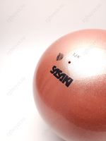 Мяч Sasaki 18,5 см серия "Металлик" Абрикосовый розовый APCP (Apricot Pink)