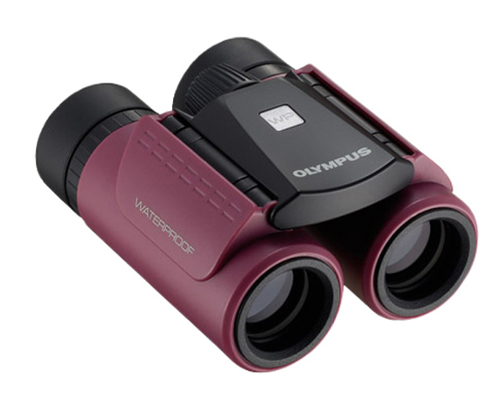Бинокль Olympus 8x21 RC II WP, пурпурный - удобная регулировка межзрачкового расстояния