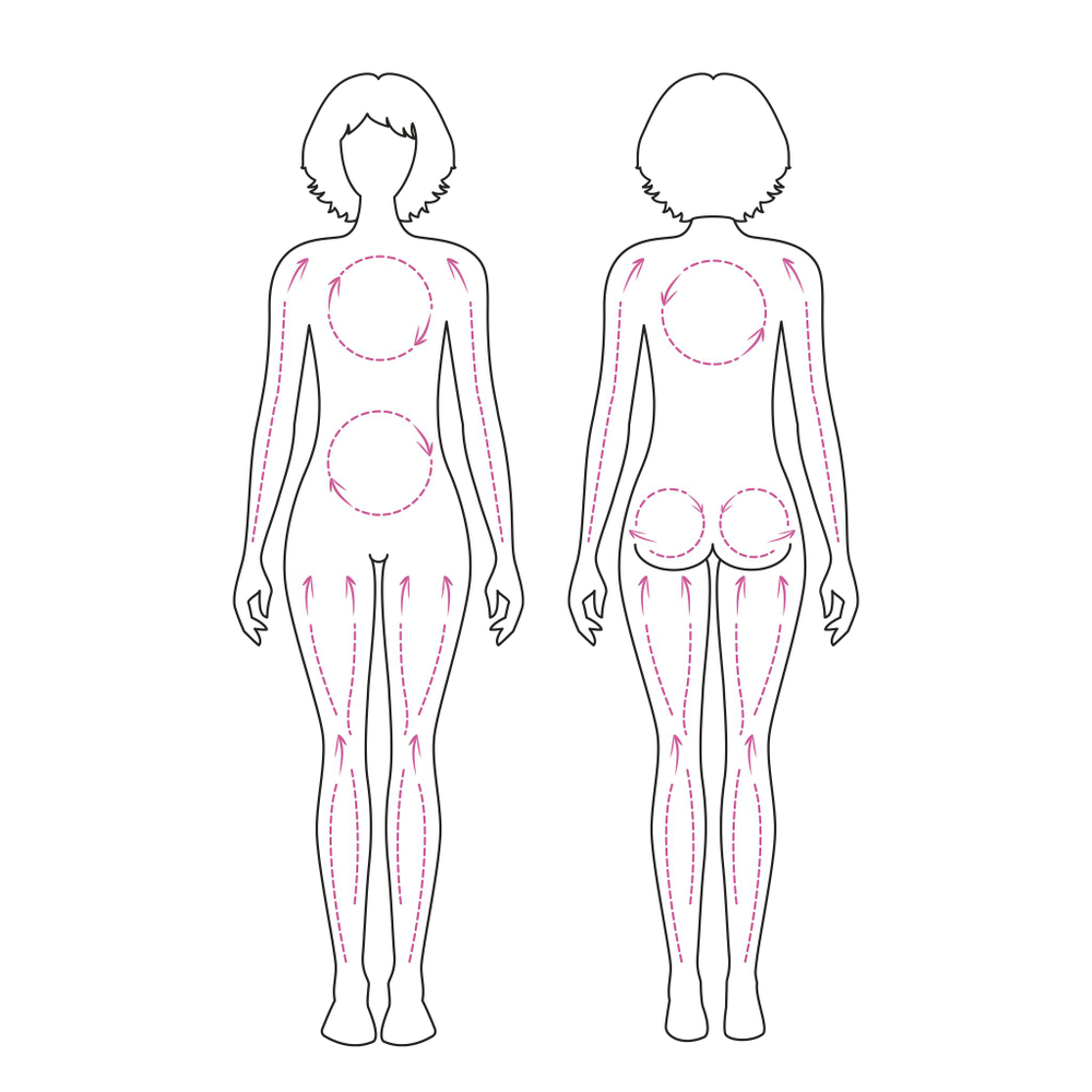 BODY BRUSH - Щётка для дренажного массажа тела, 1 шт