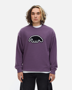 Толстовка Anteater Сrewneck-Violet-Black-Logo